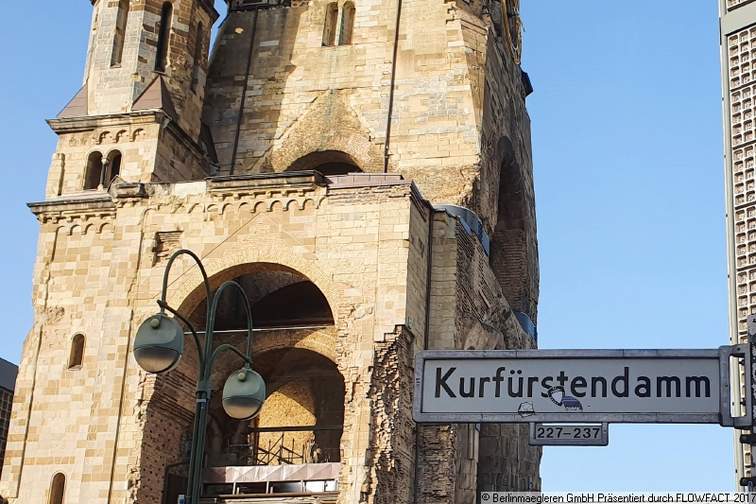 Umgebung Kurfürstendamm Gedächtniskirche