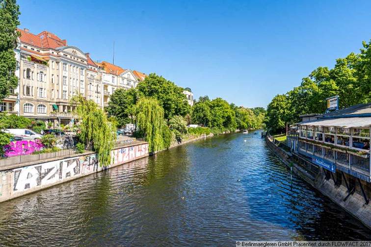 Umgebung, Landwehrkanal am Paul-Lincke-Ufer